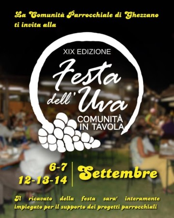 Festa dell'Uva Comunità in tavola